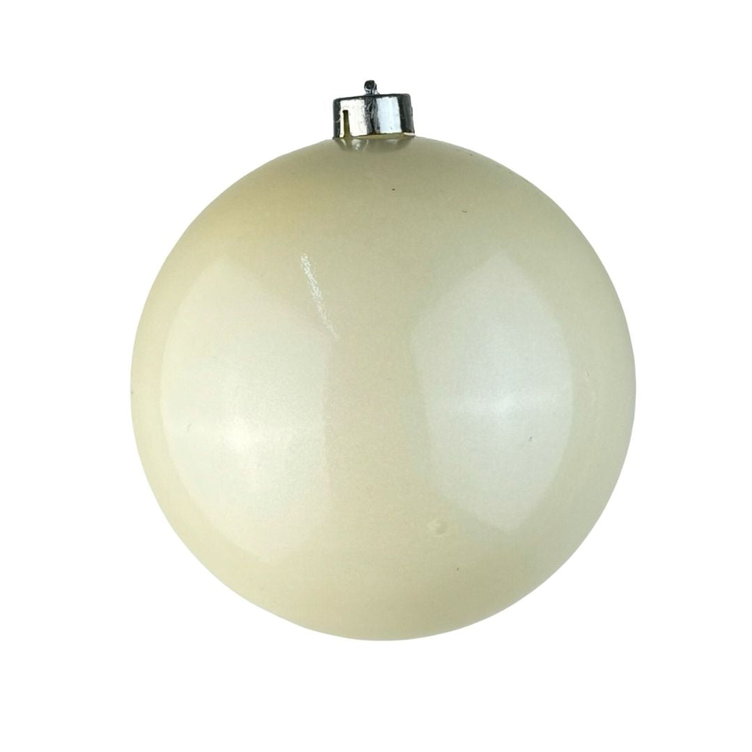 (Bhk01168Cr) Esfera Perla 15Cm Crema