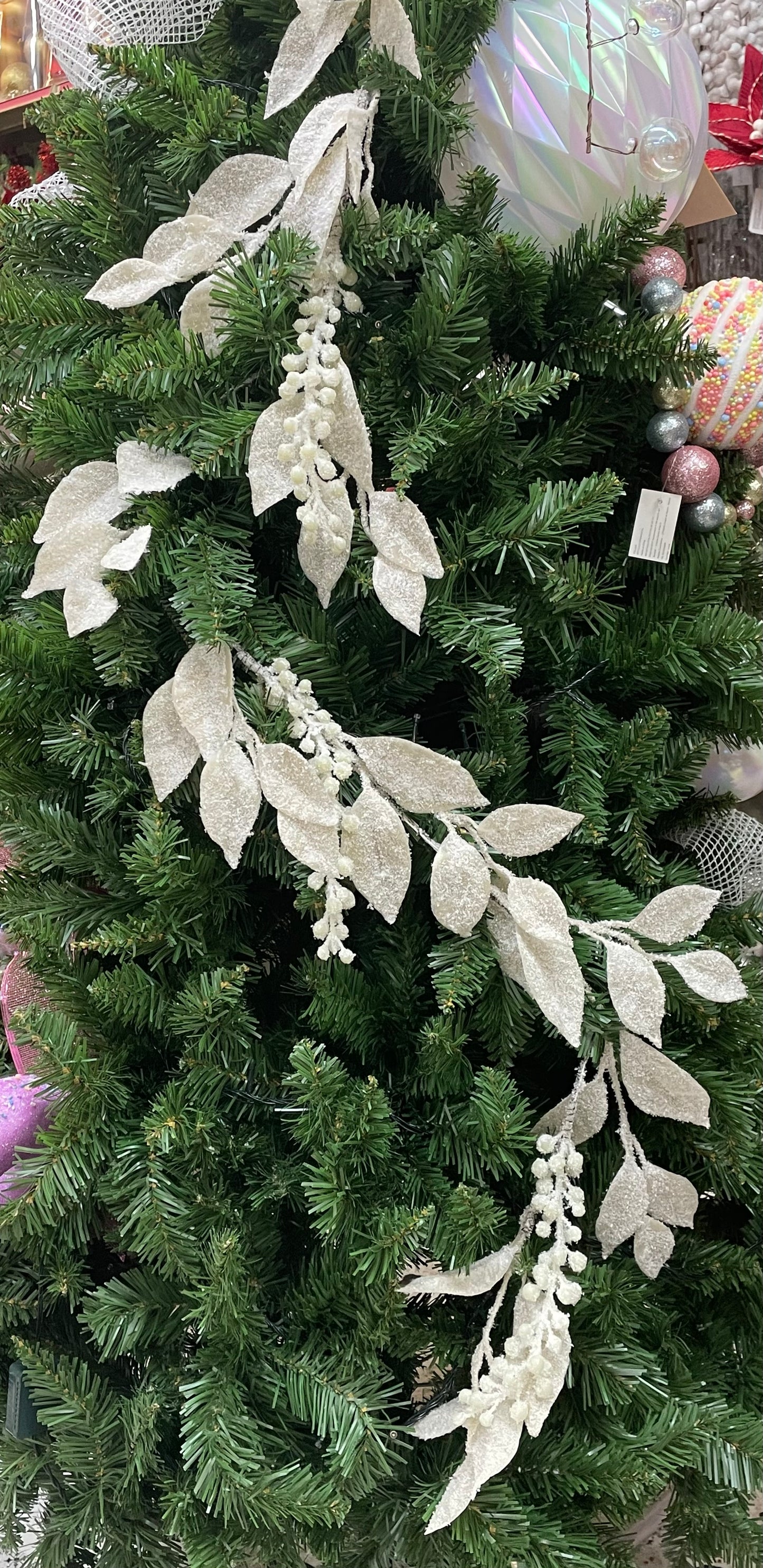 (FLA02334W) Guia Grecia de 130 cm Blanco