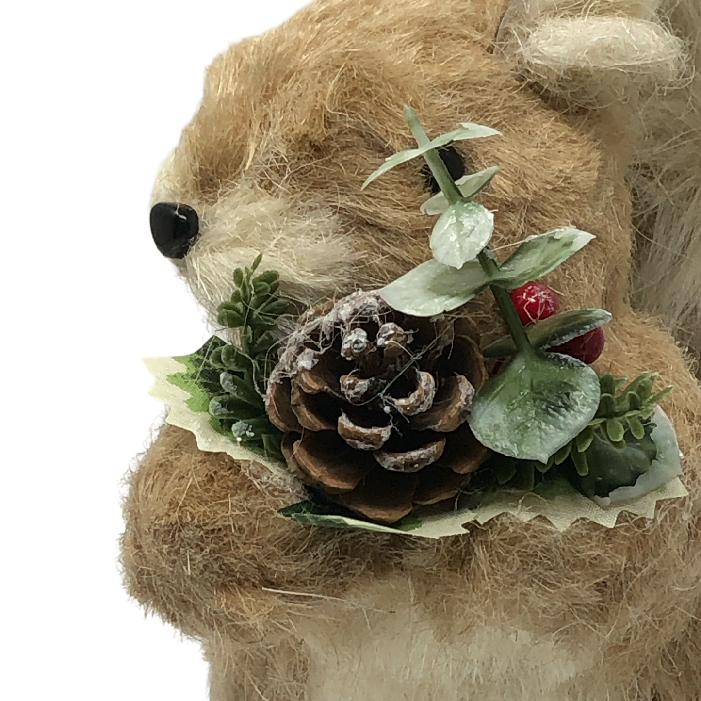 (MPD00791-790) Ardillas de peluche beige 15/25 cm