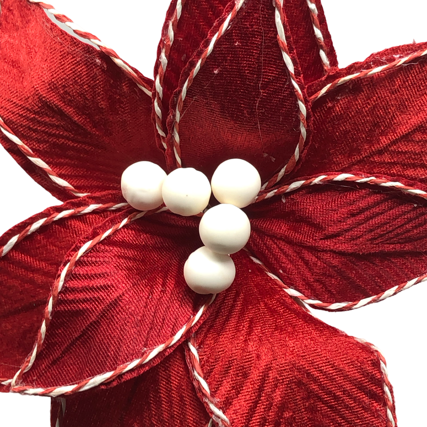 (FLO1352RJ) Nochebuena 27 cm rojo