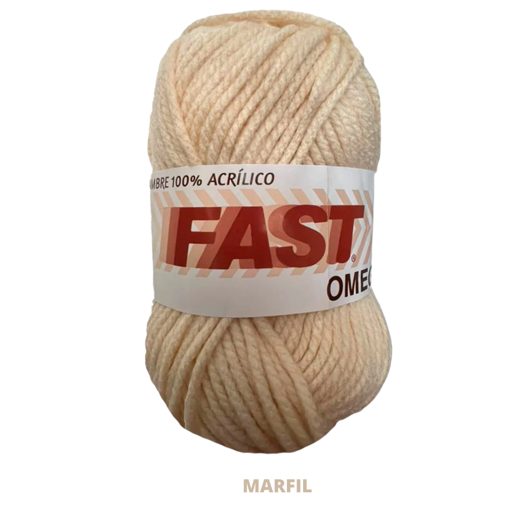 Estambre Fast C-18 Marfil 100 Gr