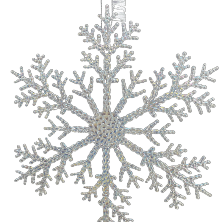 (Mli0400) Copo De Nieve de acrilico Tornasol 26X22Cm