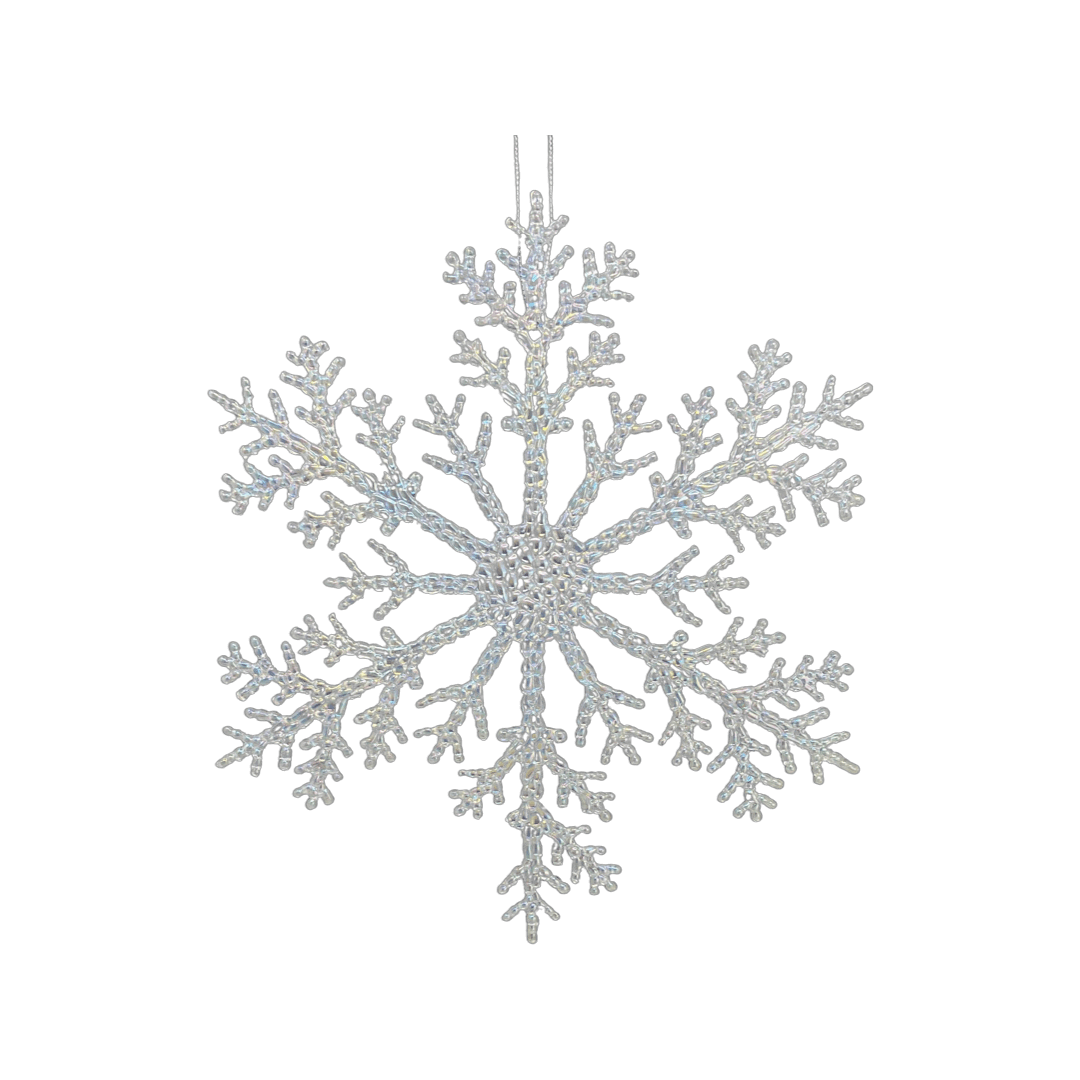 (Mli0400) Copo De Nieve de acrilico Tornasol 26X22Cm