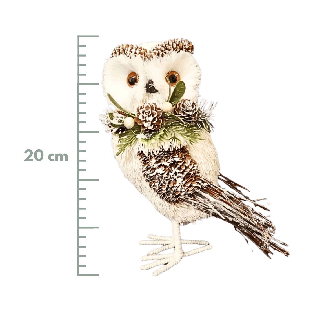 (MPD00827) Buho maderitas 21x13x25 cm