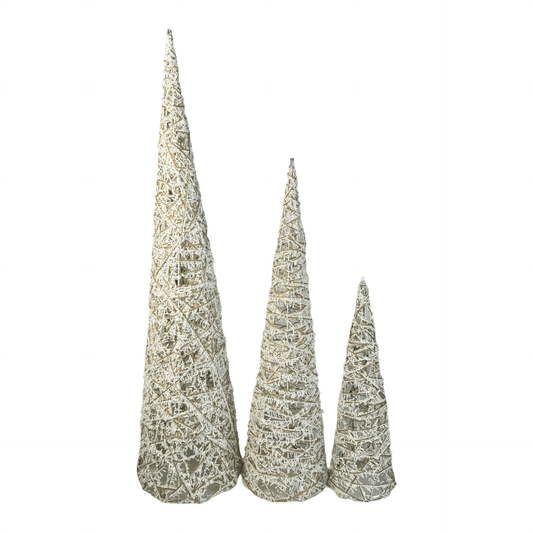 (MZY0004G) Set 3 arboles 40/60/80 cm mecate