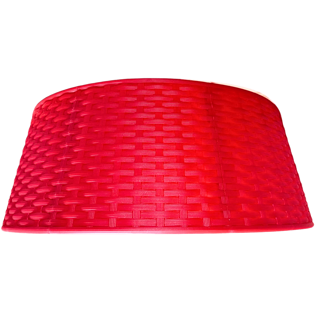 (NFF00002R) Pie de pino mimbre rojo 58.5 cm