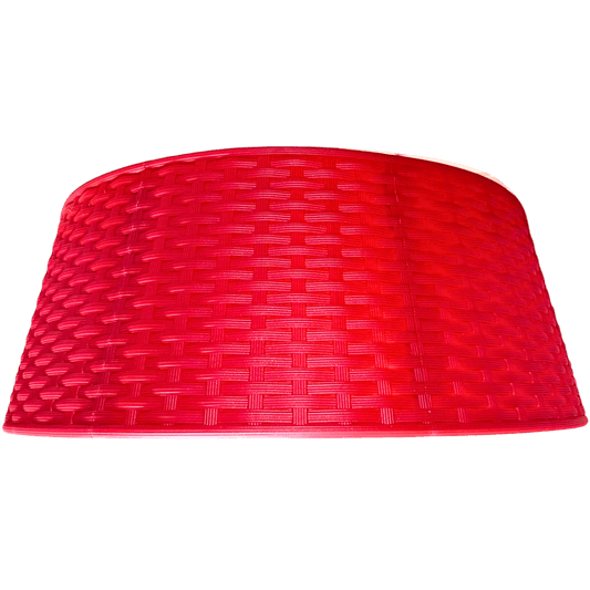 (NFF00002R) Pie de pino mimbre rojo 58.5 cm