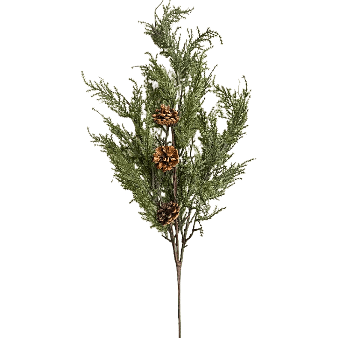 (QBD00174) Follaje cipres verde 70 cm