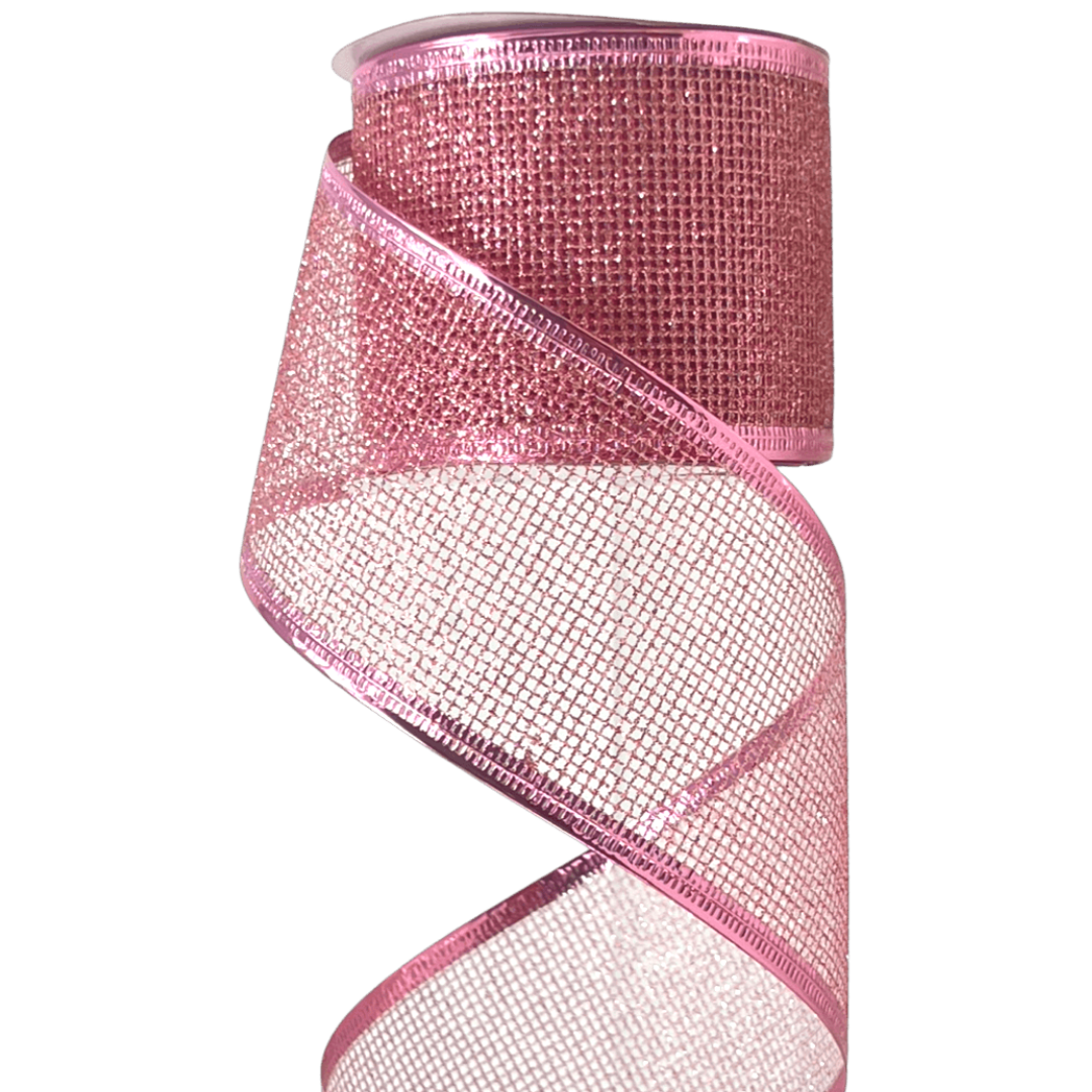 (TCH01600OP) Liston Rosa 6cm X 9 mts