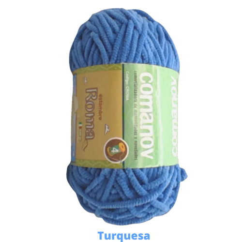 Estambre Roma 100 Gr Turquesa