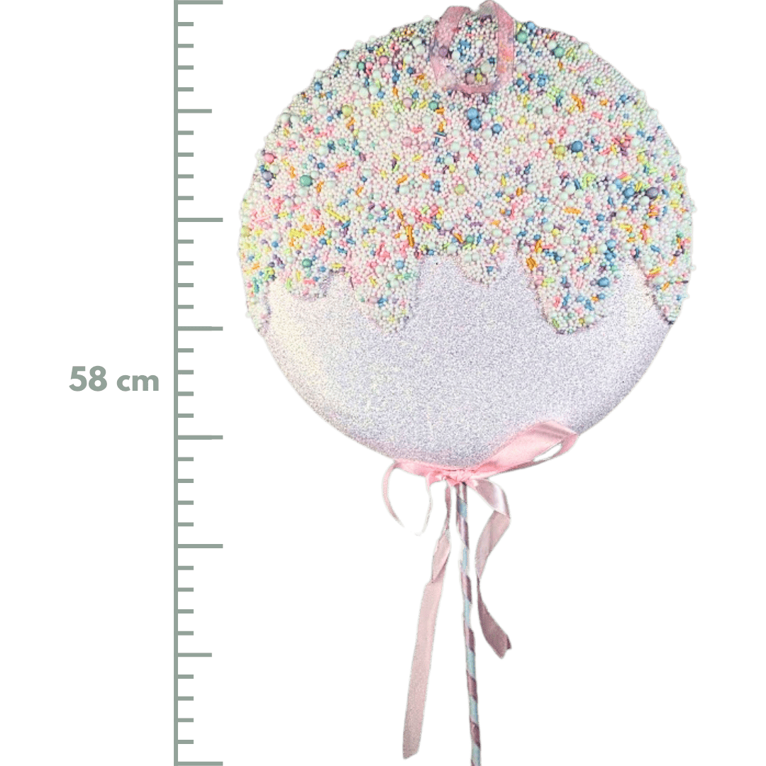 PALETA DE CARAMELO 30CM X 5CM X 58CM ROSA