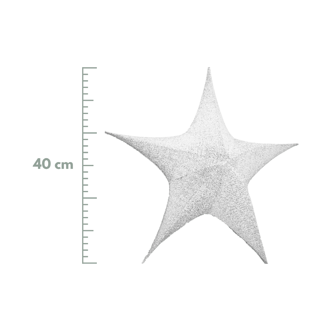 Estrella brillante blanca 40cm/65cm/80cm/110cm