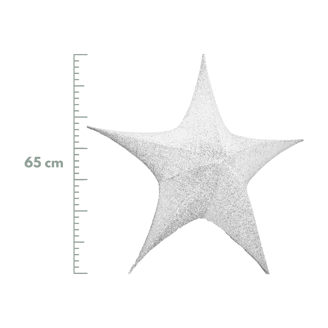 Estrella brillante blanca 40cm/65cm/80cm/110cm