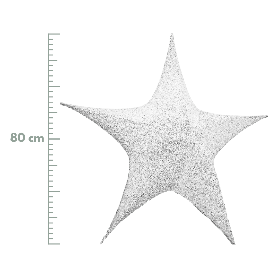 Estrella brillante blanca 40cm/65cm/80cm/110cm