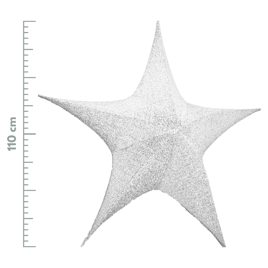 Estrella brillante blanca 40cm/65cm/80cm/110cm