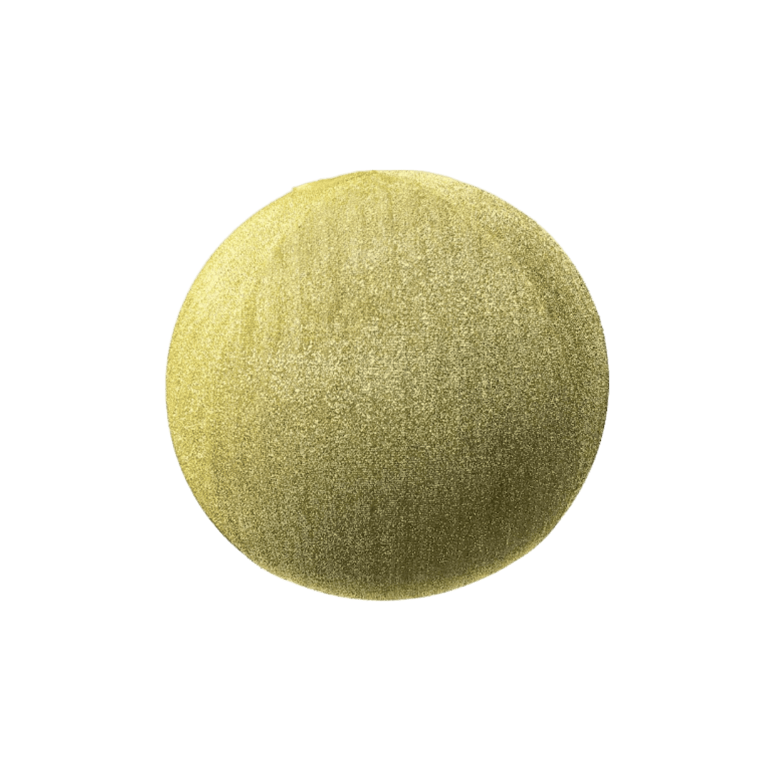 Esfera inflable brillante oro 40cm/50cm