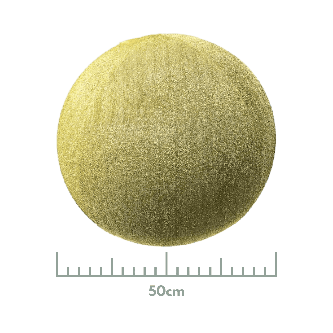 Esfera inflable brillante oro 40cm/50cm