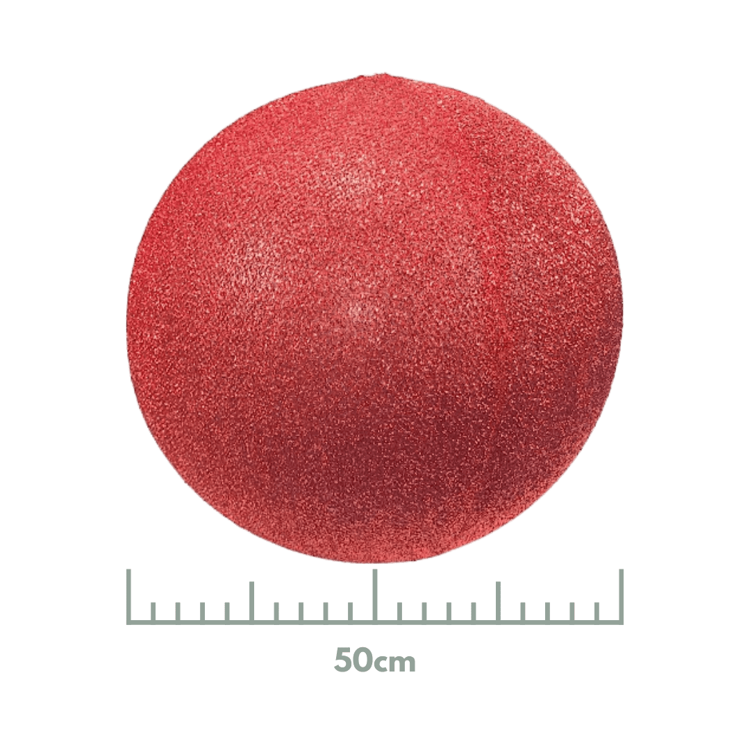 Esfera inflable brillante Rojo 40cm/50cm