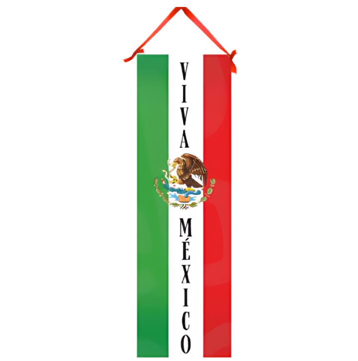 Banner "viva méxico" 50 x 160 cm