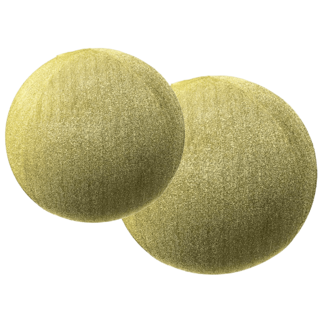 Esfera inflable brillante oro 40cm/50cm