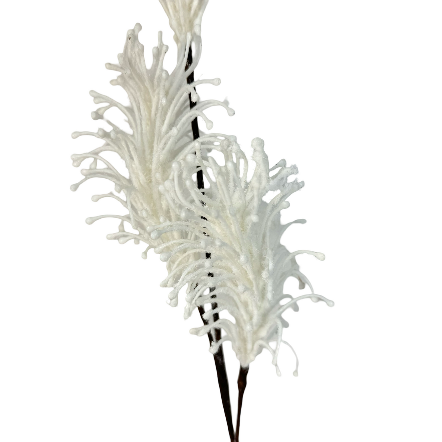 (FLX01180W) Follaje navidad 60 cm blanco