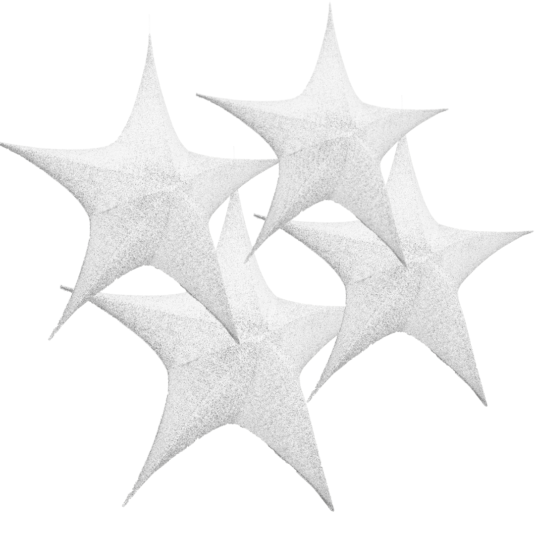 Estrella brillante blanca 40cm/65cm/80cm/110cm