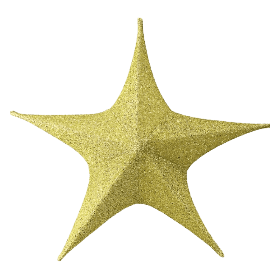 Estrella brillante oro 40cm/65cm/80cm/110cm