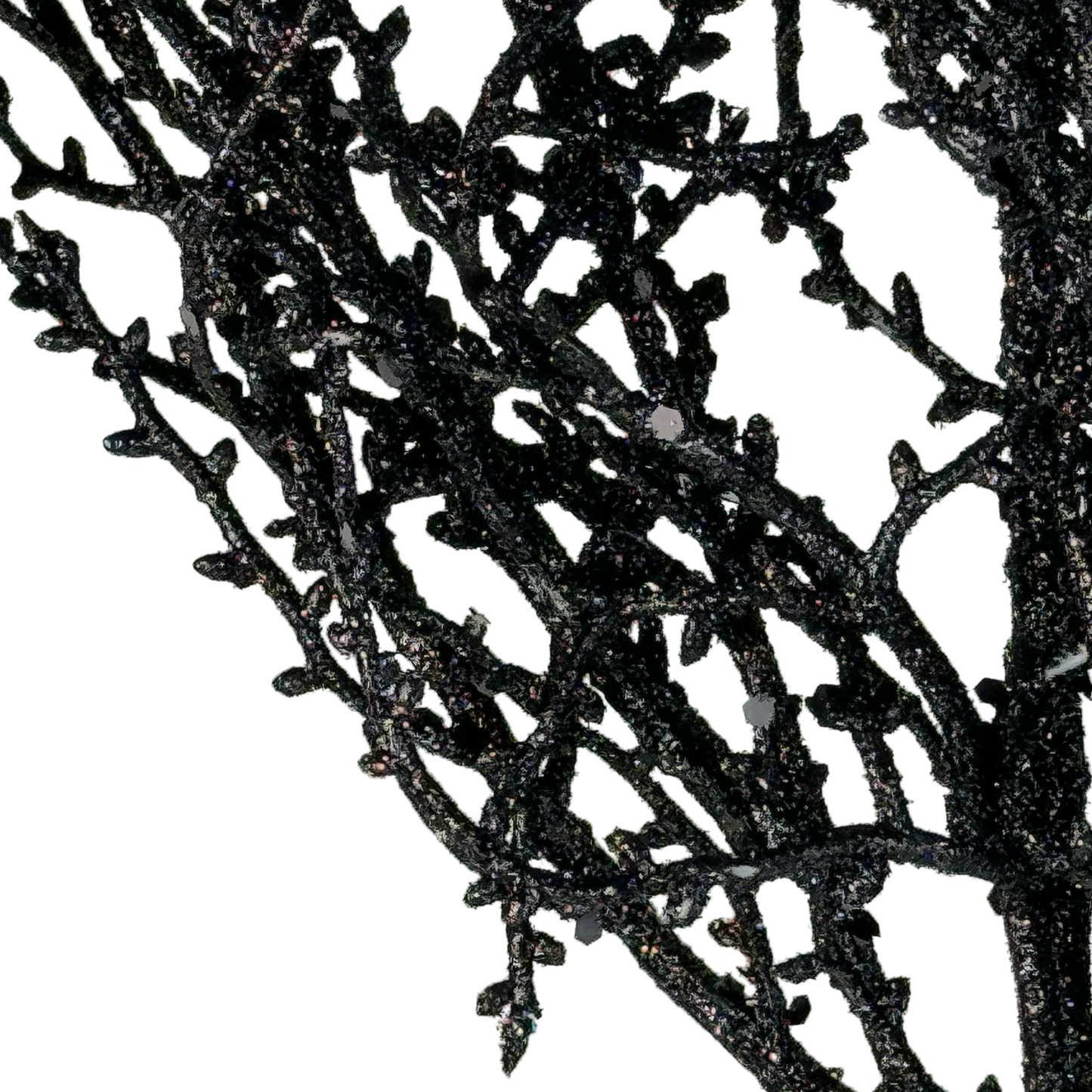 (FLP0003BK) Follaje metalico 80 cm negro