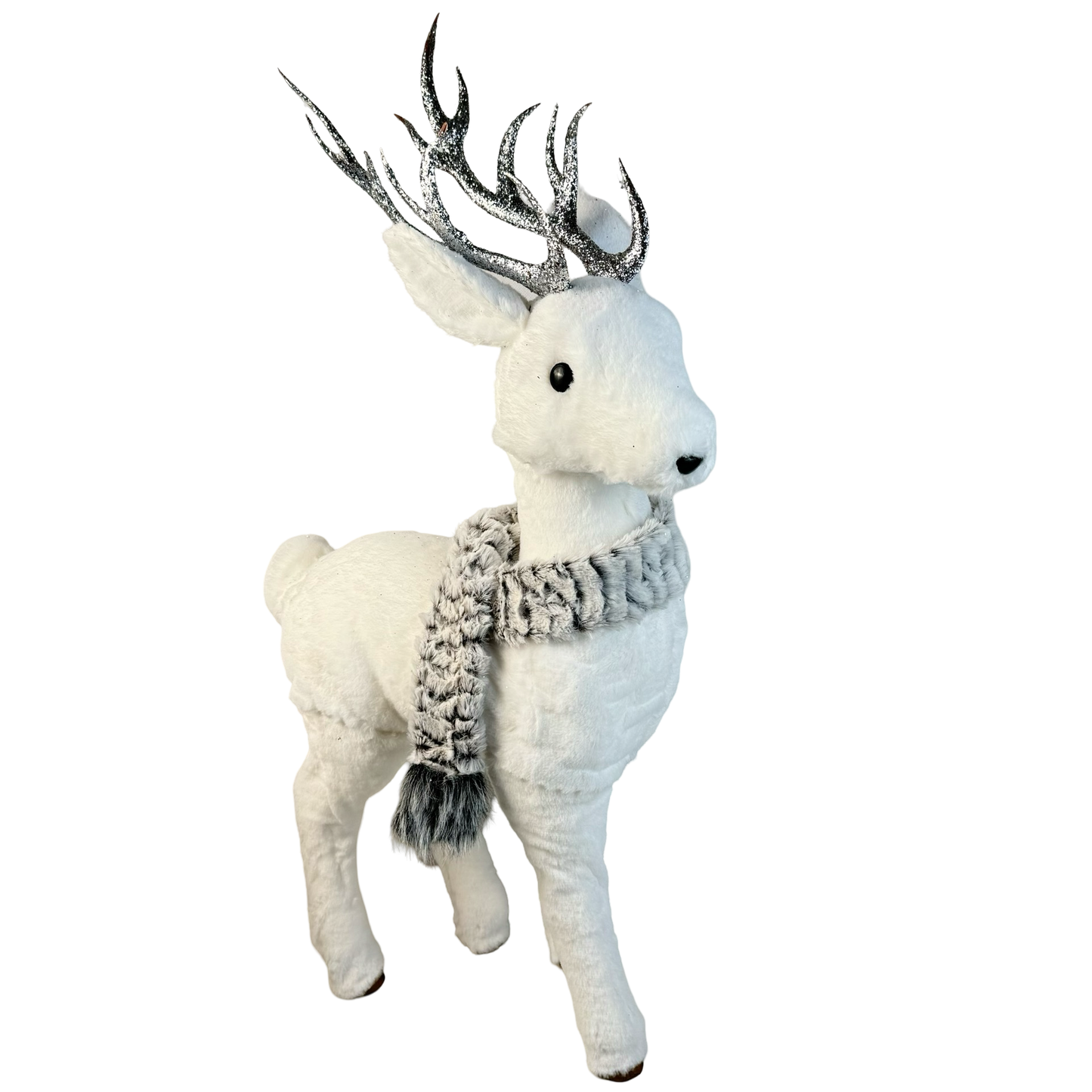 (CCY0157) Reno peluche 75 cm gris