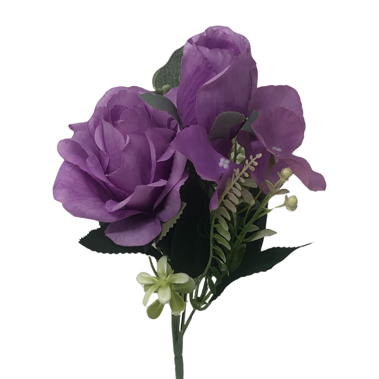 (FC01211) Ramo mixto de rosa y hortensia