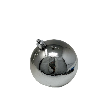 (BHK00216S) Esfera De 8CM C/20PZ Plata