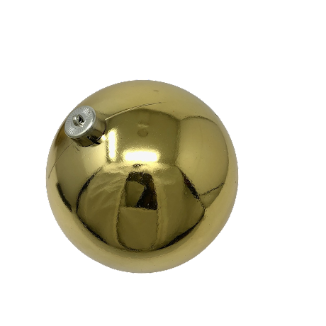 (BHK00226G(G)) Esfera DE 15CM C/3PZ Dorado
