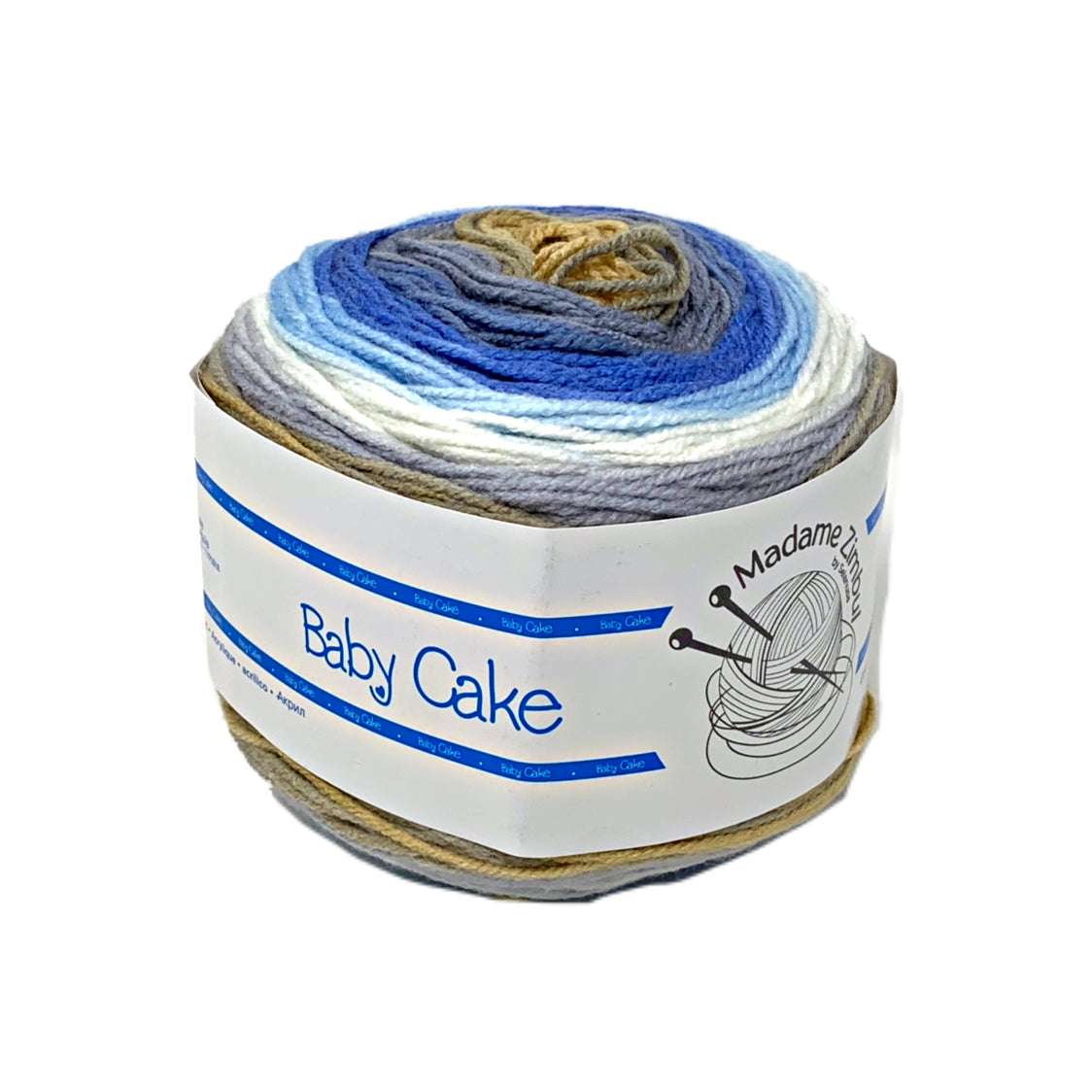 Estambre baby cake 150gr (variedad de colores)