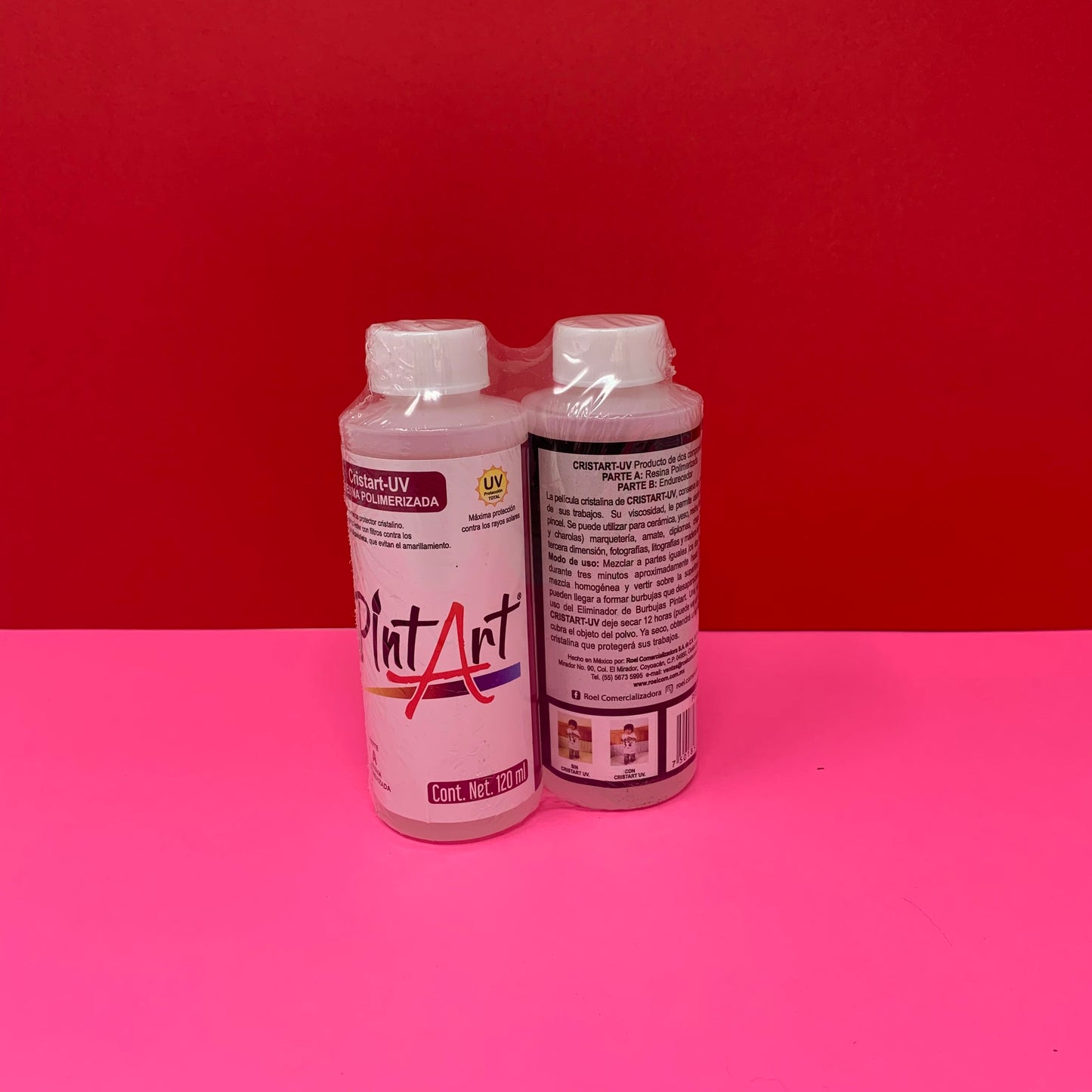 RESINA CRISTART ULTRAVIOLETA 120ML (A+B)