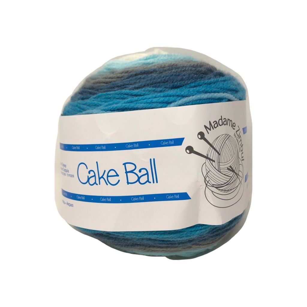 Estambre cake ball 150gr (Variedad de colores)