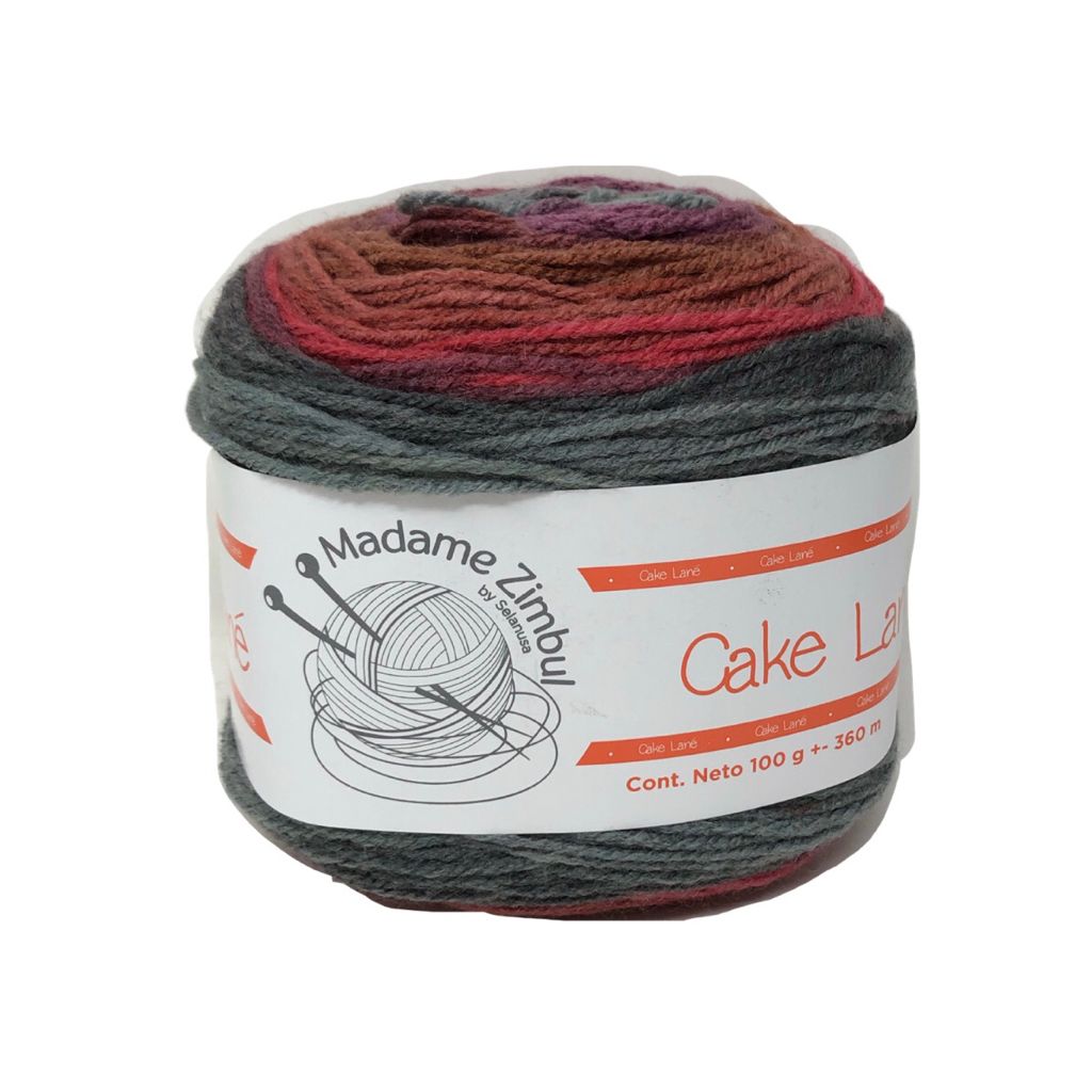 Estambre cake lane 100gr (variedad de colores)
