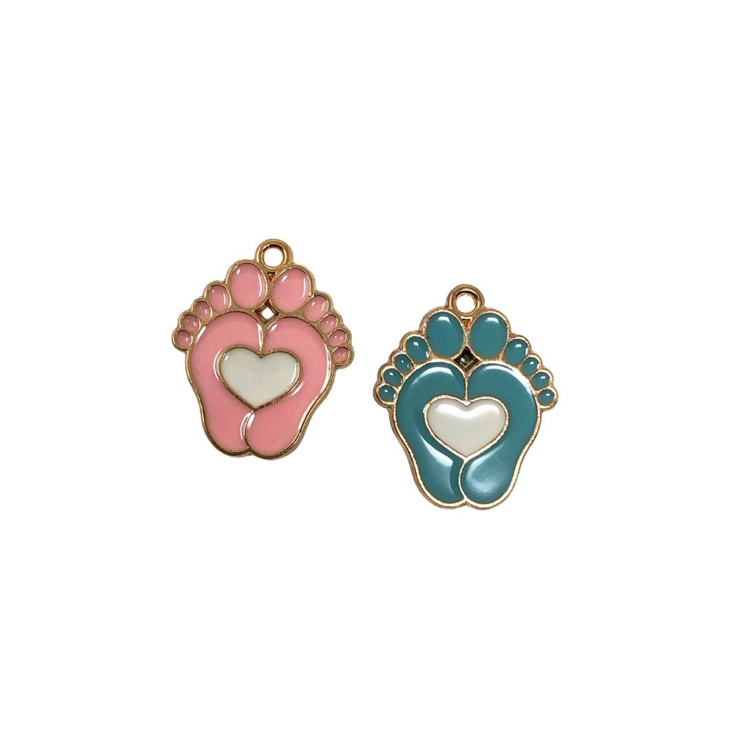 Dijes metalicos p/baby shower