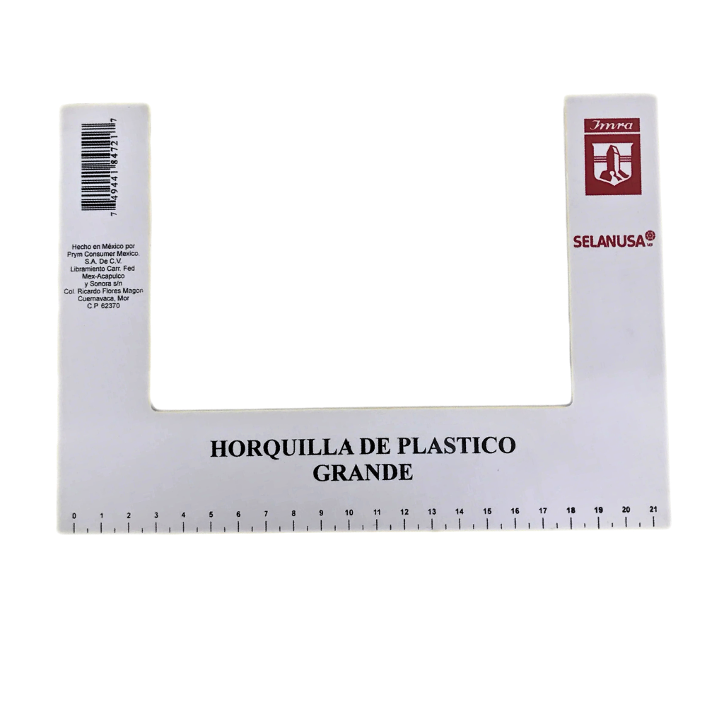 (630) Telar Horquilla de Plastico Grande 23X16