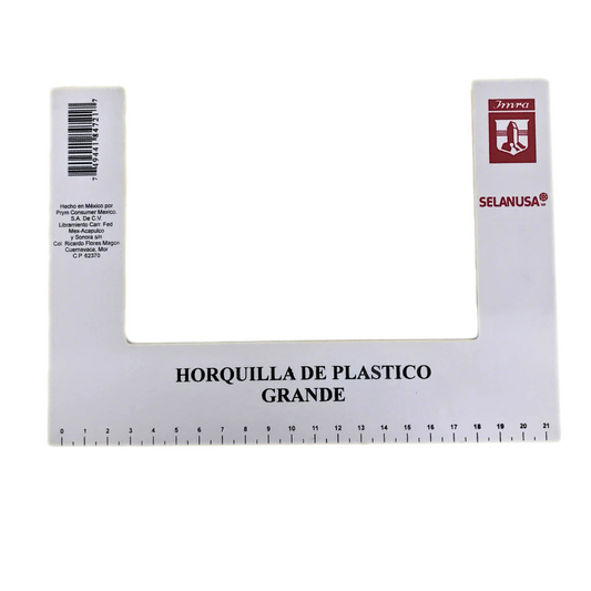 (630) Telar Horquilla de Plastico Grande 23X16