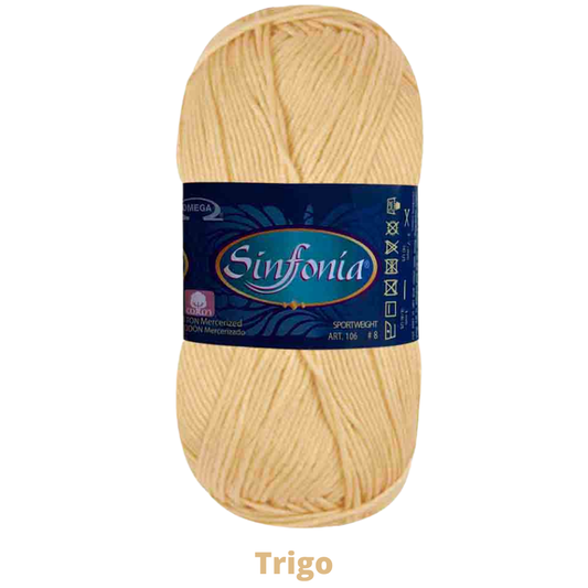 Hilaza Sinfonia C-862 Trigo 100 Gr