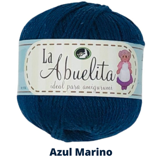 Hilaza la Abuelita 50 Gr C-70 Azul Marino