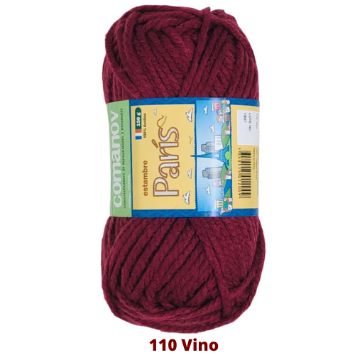 Estambre Paris 150 Gr Vino