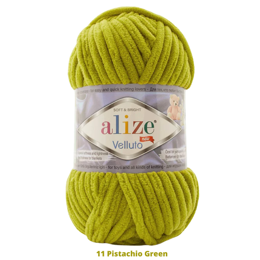 Velluto 100 Gr C-11 Pistachio Green