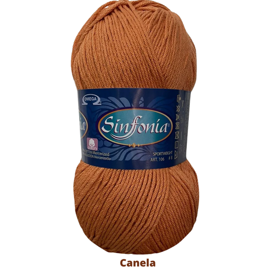 Hilaza Sinfonia C-842 Canela 100 Gr