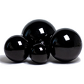 Esfera Navideña Metalica Jumbo Negro (varias medidas)