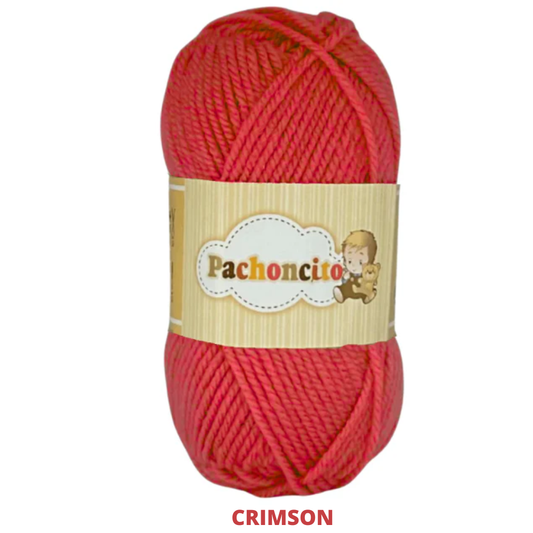 Estambre Pachoncito 200 Gr 8698 Crimson