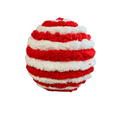 Esfera Caramelo Bicolor 17Cm Rojo/Blanco