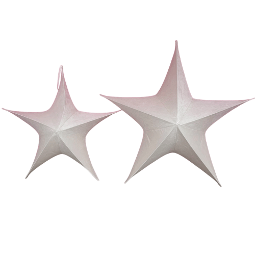 Estrella Armable Terciopelo Ivory 65cm/80cm