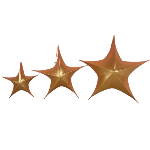 Estrella Armable metalica Oro 40cm/65cm/80cm