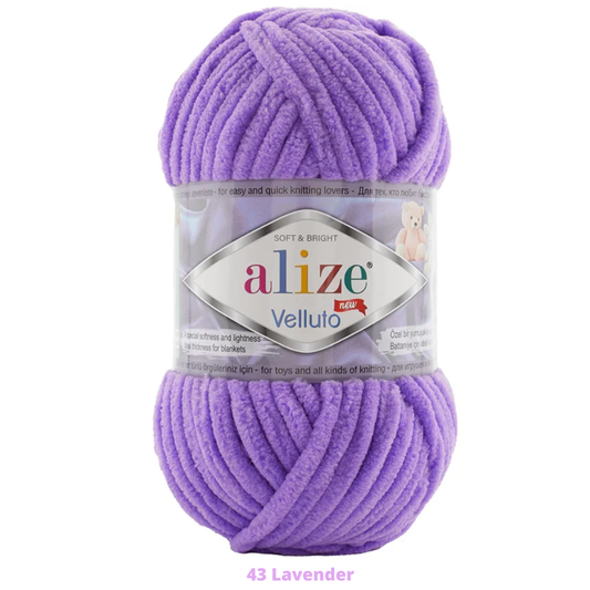 Velluto 100 Gr C-43 Lavender
